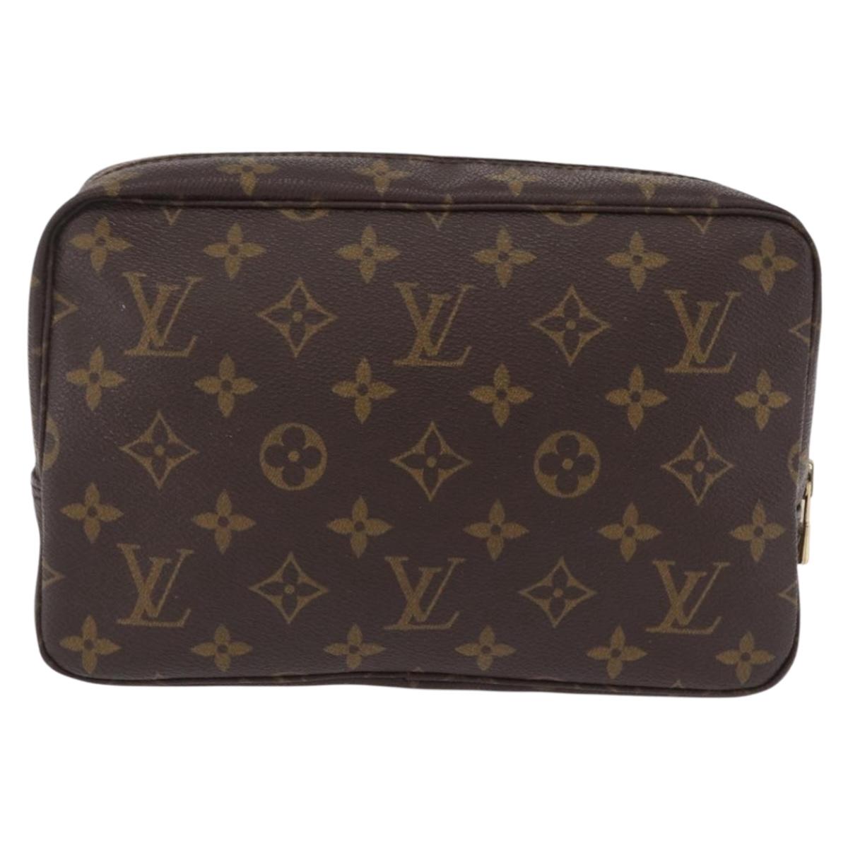 LOUIS VUITTON Monogram Trousse Toilette 23 Clutch Bag M47524 LV Auth 211043A