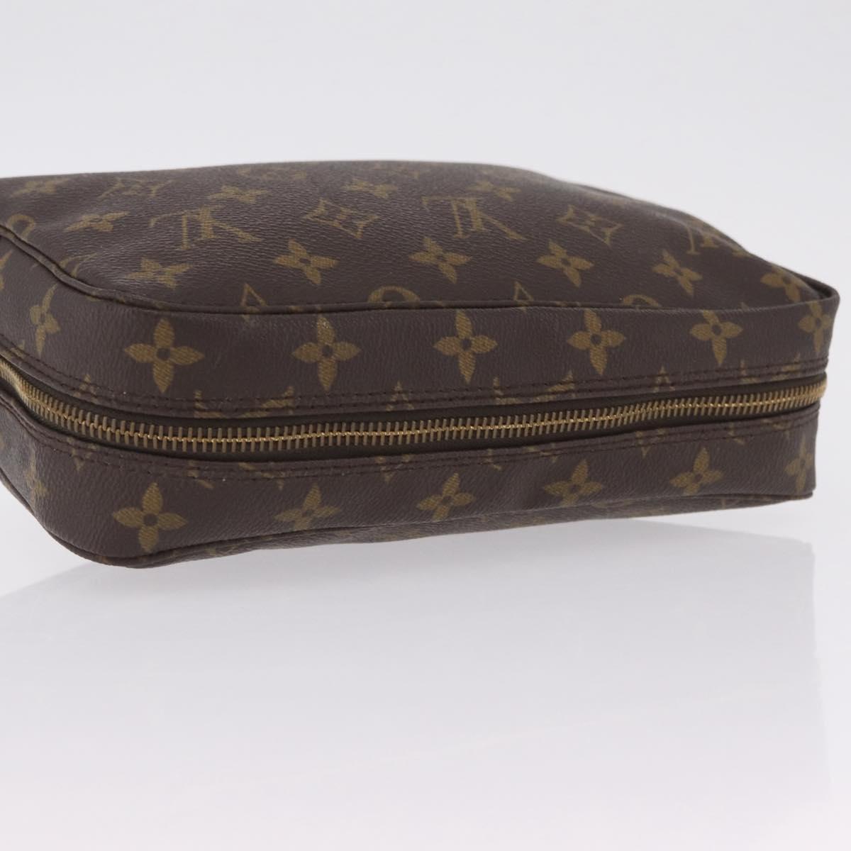 LOUIS VUITTON Monogram Trousse Toilette 23 Clutch Bag M47524 LV Auth 211043A