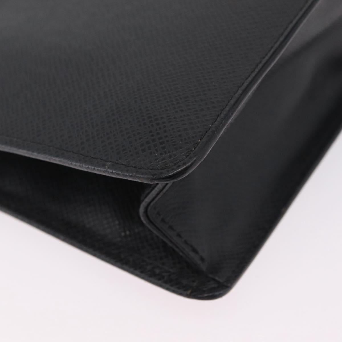 LOUIS VUITTON Taiga Selenga Clutch Bag Ardoise M30782 LV Auth 211057A