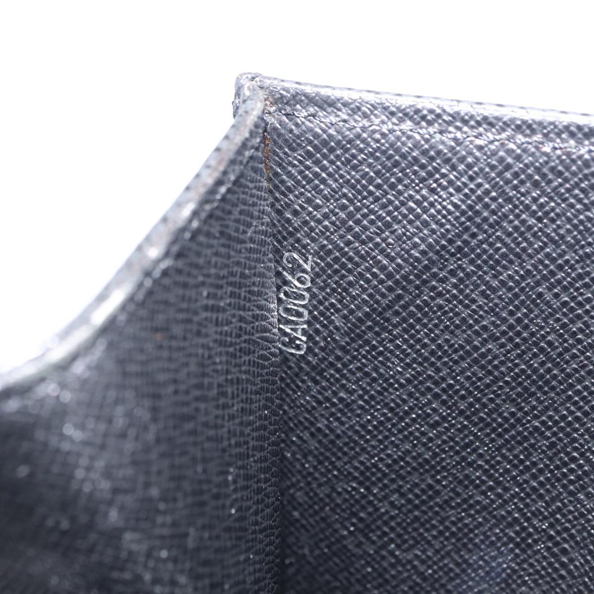 LOUIS VUITTON Taiga Selenga Clutch Bag Ardoise M30782 LV Auth 211057A