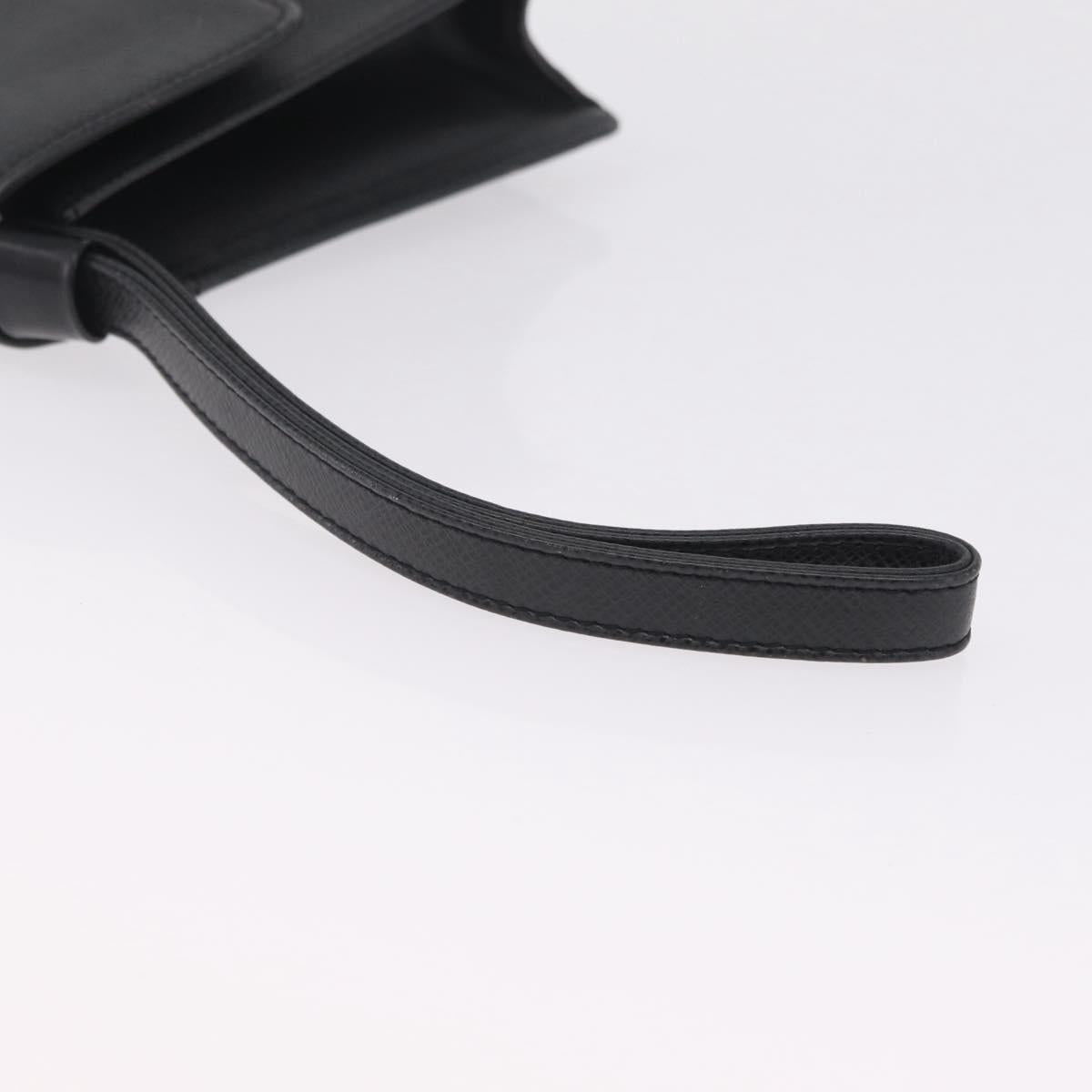 LOUIS VUITTON Taiga Selenga Clutch Bag Ardoise M30782 LV Auth 211057A