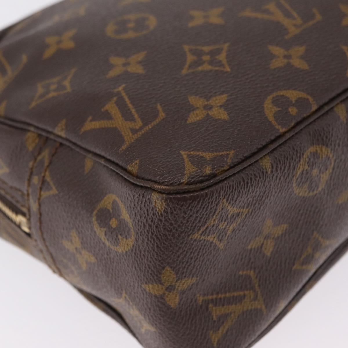 LOUIS VUITTON Monogram Trousse Toilette 28 Clutch Bag M47522 LV Auth 211058A