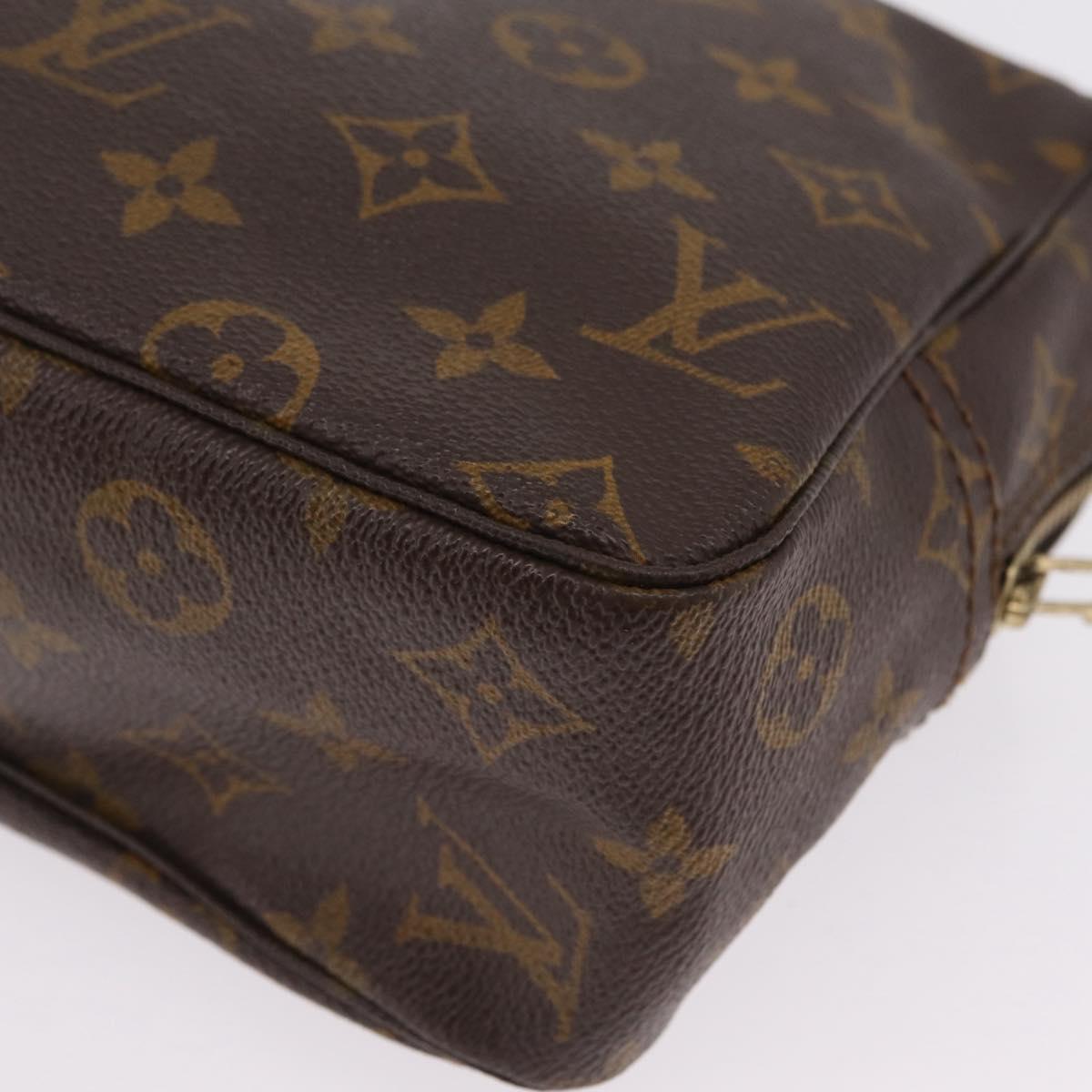 LOUIS VUITTON Monogram Trousse Toilette 28 Clutch Bag M47522 LV Auth 211058A