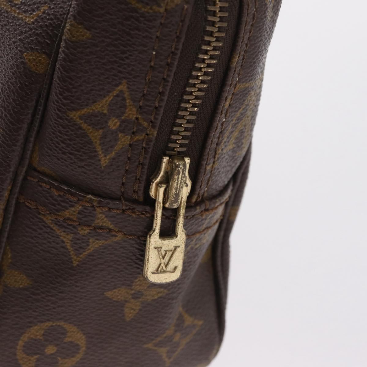 LOUIS VUITTON Monogram Trousse Toilette 28 Clutch Bag M47522 LV Auth 211058A