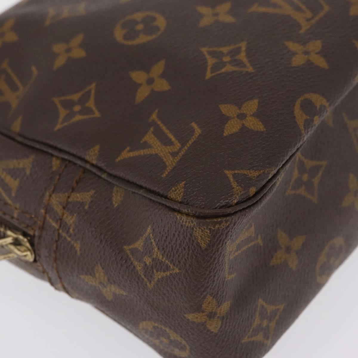 LOUIS VUITTON Monogram Trousse Toilette 28 Clutch Bag M47522 LV Auth 211058A
