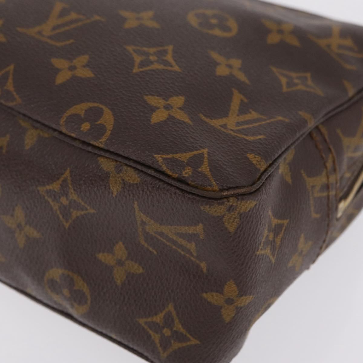 LOUIS VUITTON Monogram Trousse Toilette 28 Clutch Bag M47522 LV Auth 211058A