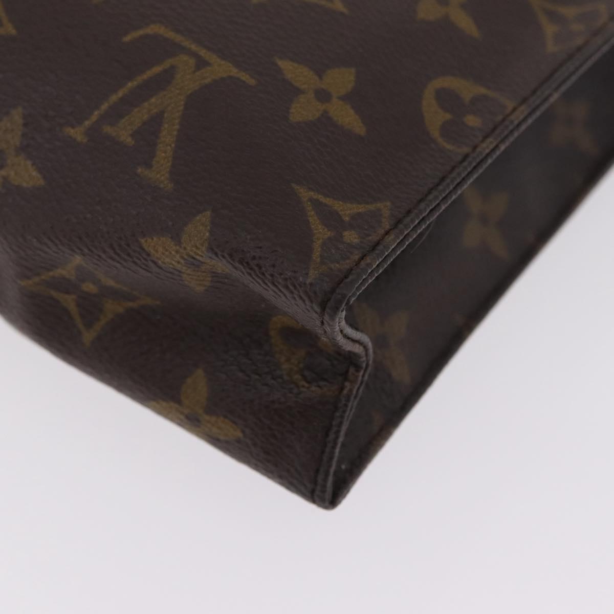 LOUIS VUITTON Monogram Poche Toilette 26 Pouch M47542 LV Auth 211059