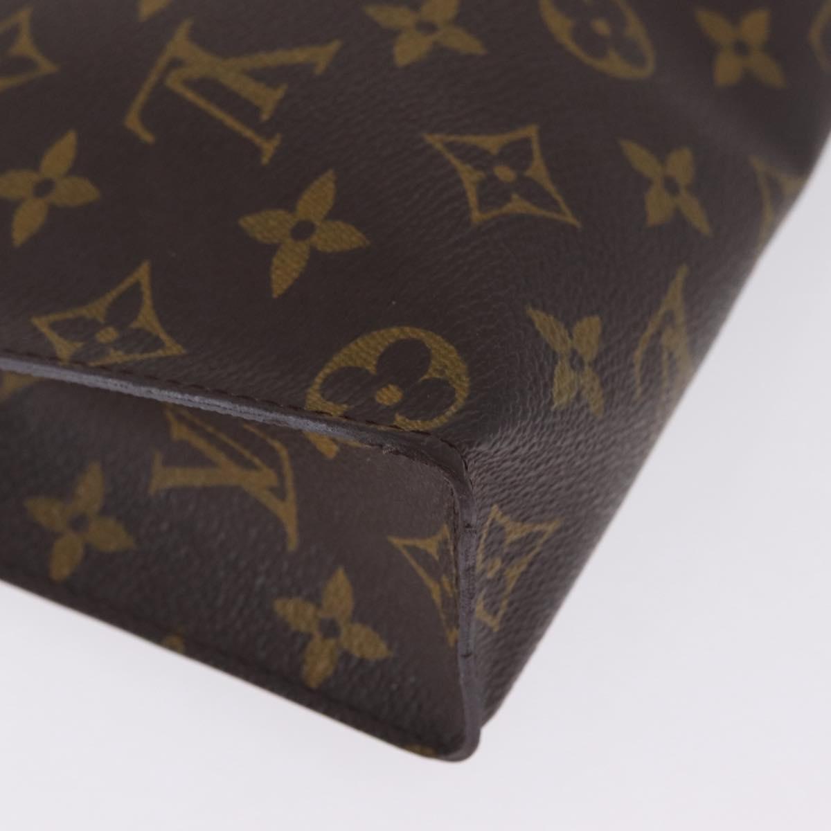 LOUIS VUITTON Monogram Poche Toilette 26 Pouch M47542 LV Auth 211060