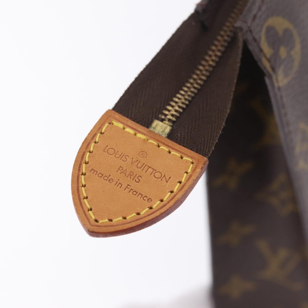 LOUIS VUITTON Monogram Poche Toilette 26 Pouch M47542 LV Auth 211060