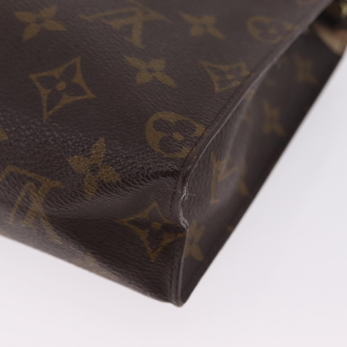 LOUIS VUITTON Monogram Poche Toilette 26 Pouch M47542 LV Auth 211064
