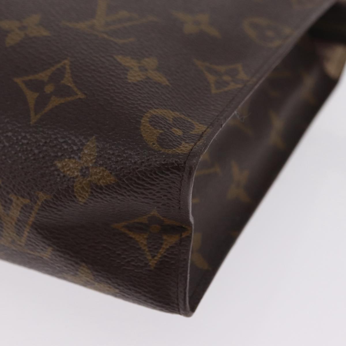 LOUIS VUITTON Monogram Poche Toilette 26 Pouch M47542 LV Auth 211064