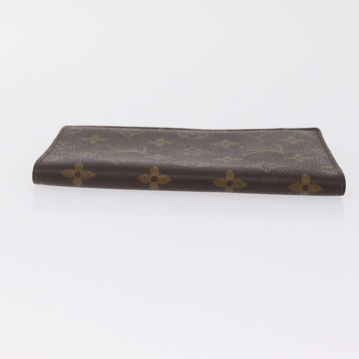 LOUIS VUITTON Monogram Couvel Tulle Passopole Passport Case M60180 Auth 211071