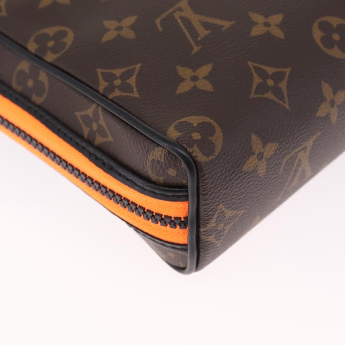LOUIS VUITTON Monogram LV Friends Keepall Pouch Hand Bag M80130 LV Auth 211125M