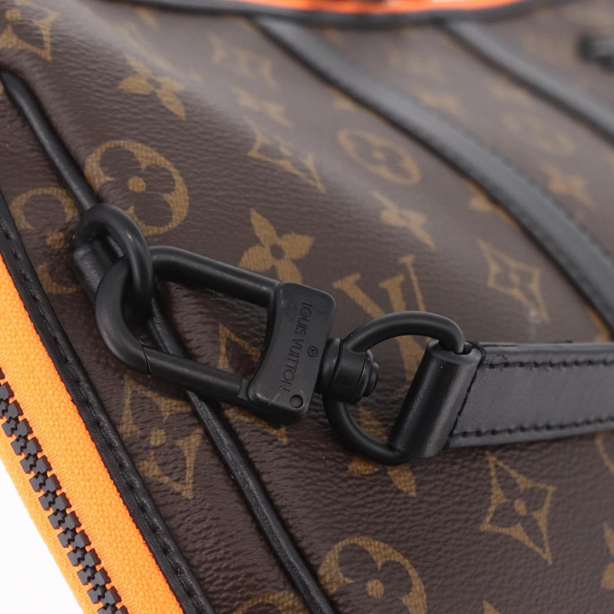 LOUIS VUITTON Monogram LV Friends Keepall Pouch Hand Bag M80130 LV Auth 211125M