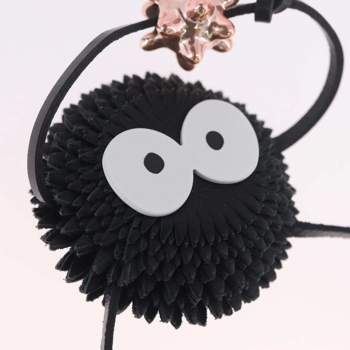 LOEWE Suswatari LOEWE × Studio Ghibli Bag Charm Leather Gray Auth 211128SM