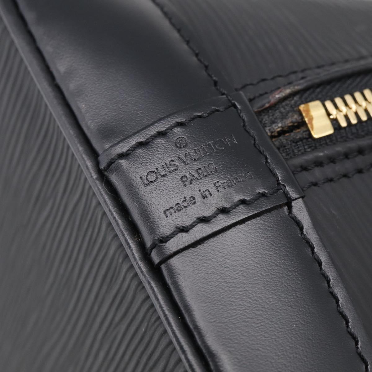 LOUIS VUITTON Epi Alma Hand Bag Noir Black M52142 LV Auth 211166V