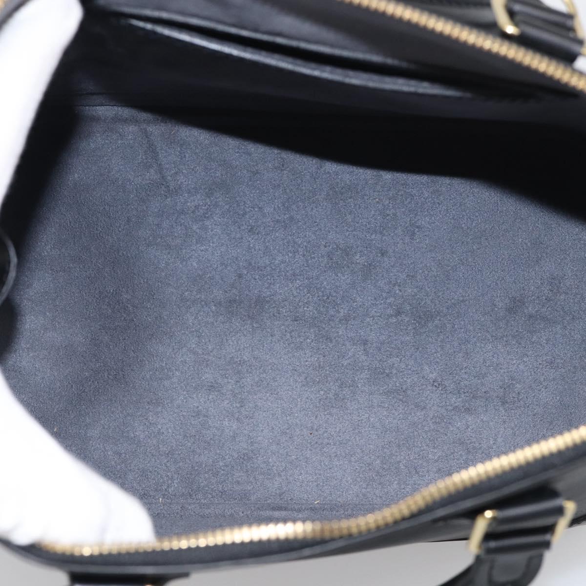 LOUIS VUITTON Epi Alma Hand Bag Noir Black M52142 LV Auth 211166V