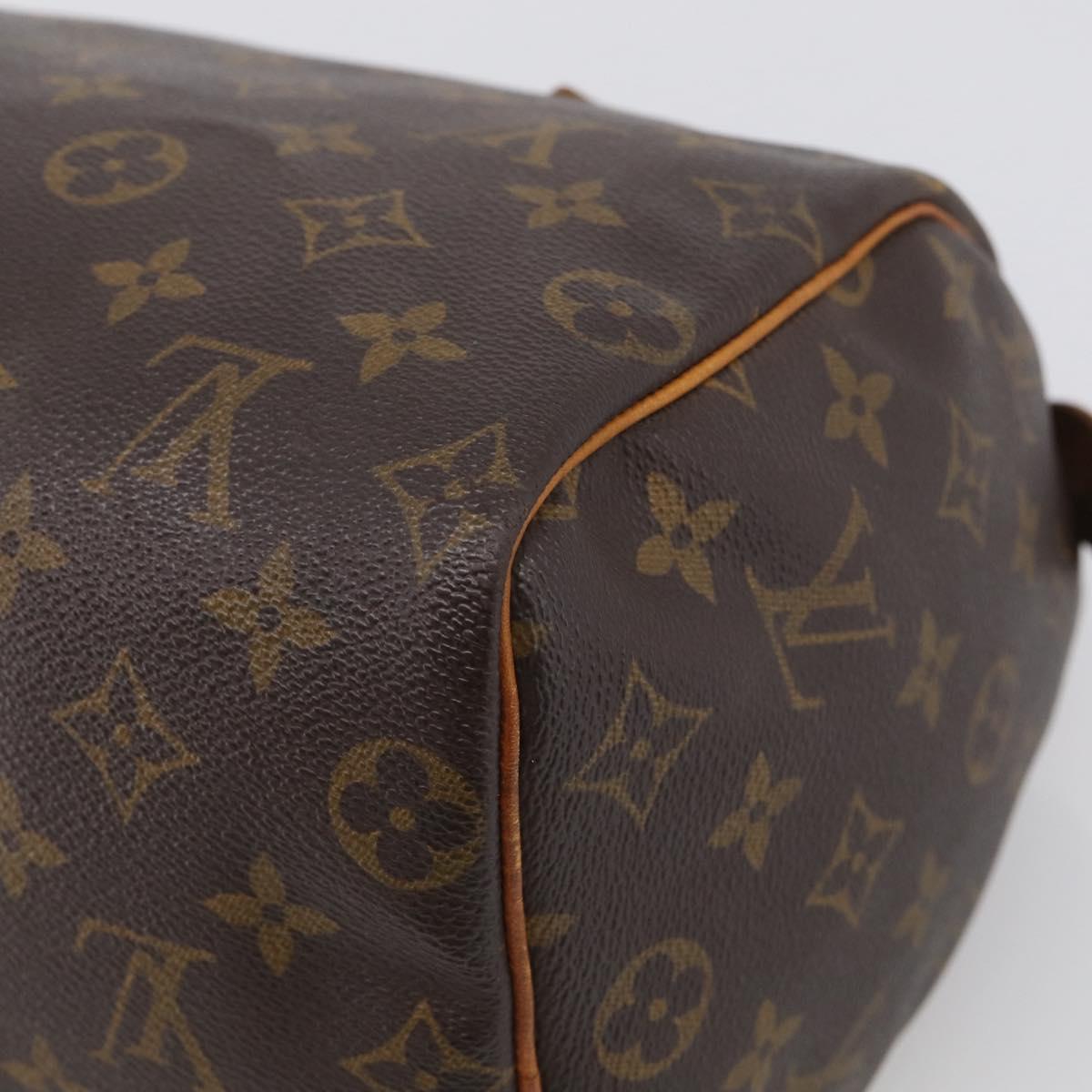 LOUIS VUITTON Monogram Speedy 25 Hand Bag M41528 LV Auth 211184