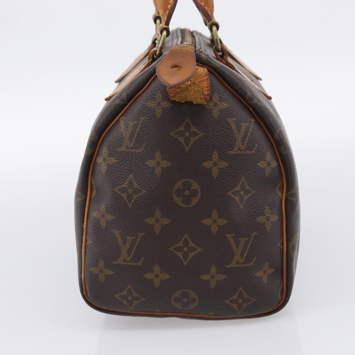 LOUIS VUITTON Monogram Speedy 25 Hand Bag M41528 LV Auth 211184