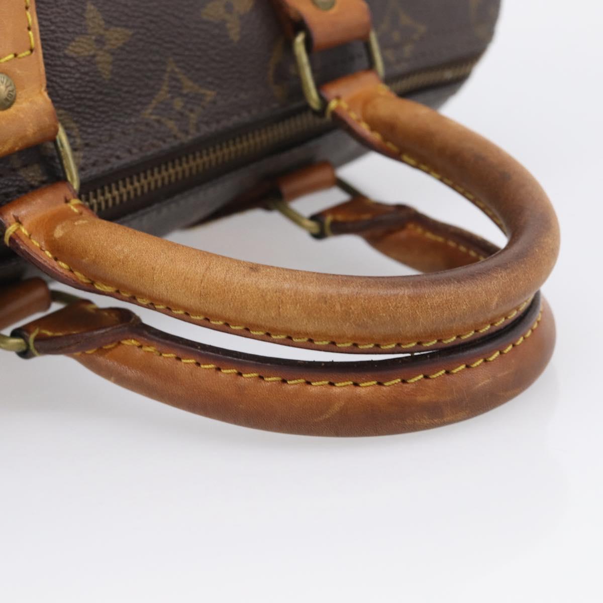 LOUIS VUITTON Monogram Speedy 25 Hand Bag M41528 LV Auth 211184