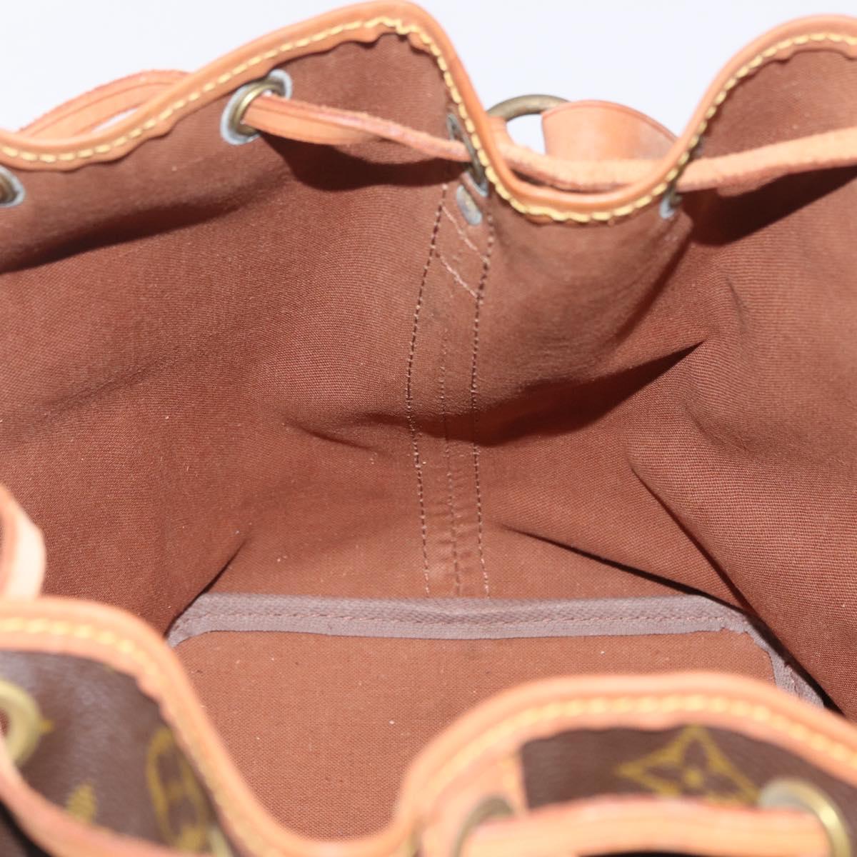 LOUIS VUITTON Monogram Petit Noe Shoulder Bag M42226 LV Auth 211205