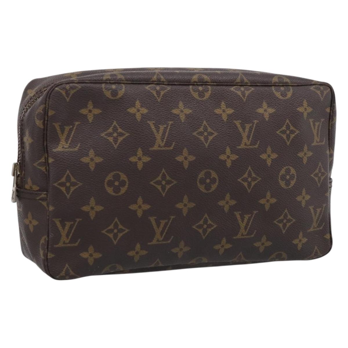 LOUIS VUITTON Monogram Trousse Toilette 28 Clutch Bag M47522 LV Auth 211224