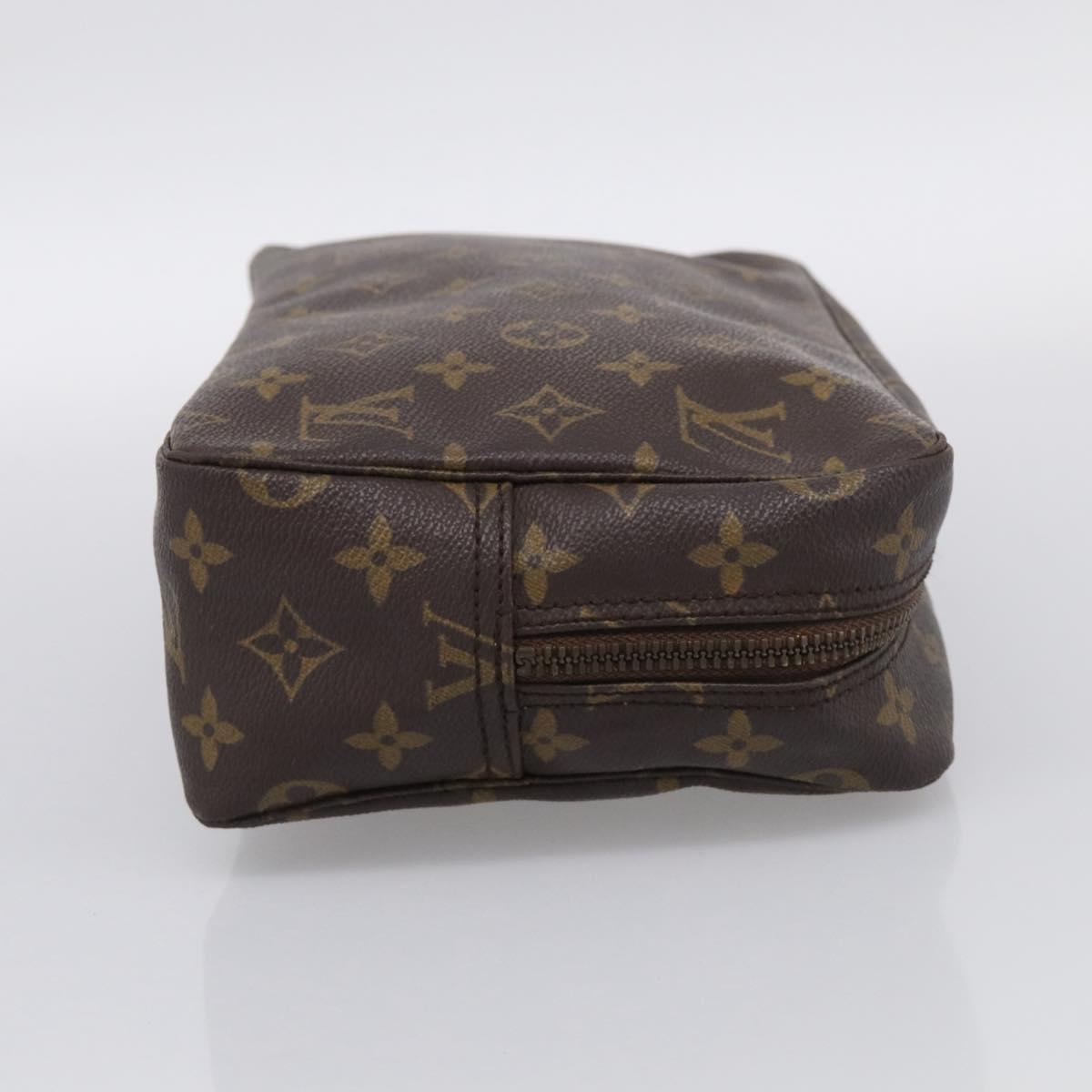 LOUIS VUITTON Monogram Trousse Toilette 28 Clutch Bag M47522 LV Auth 211224