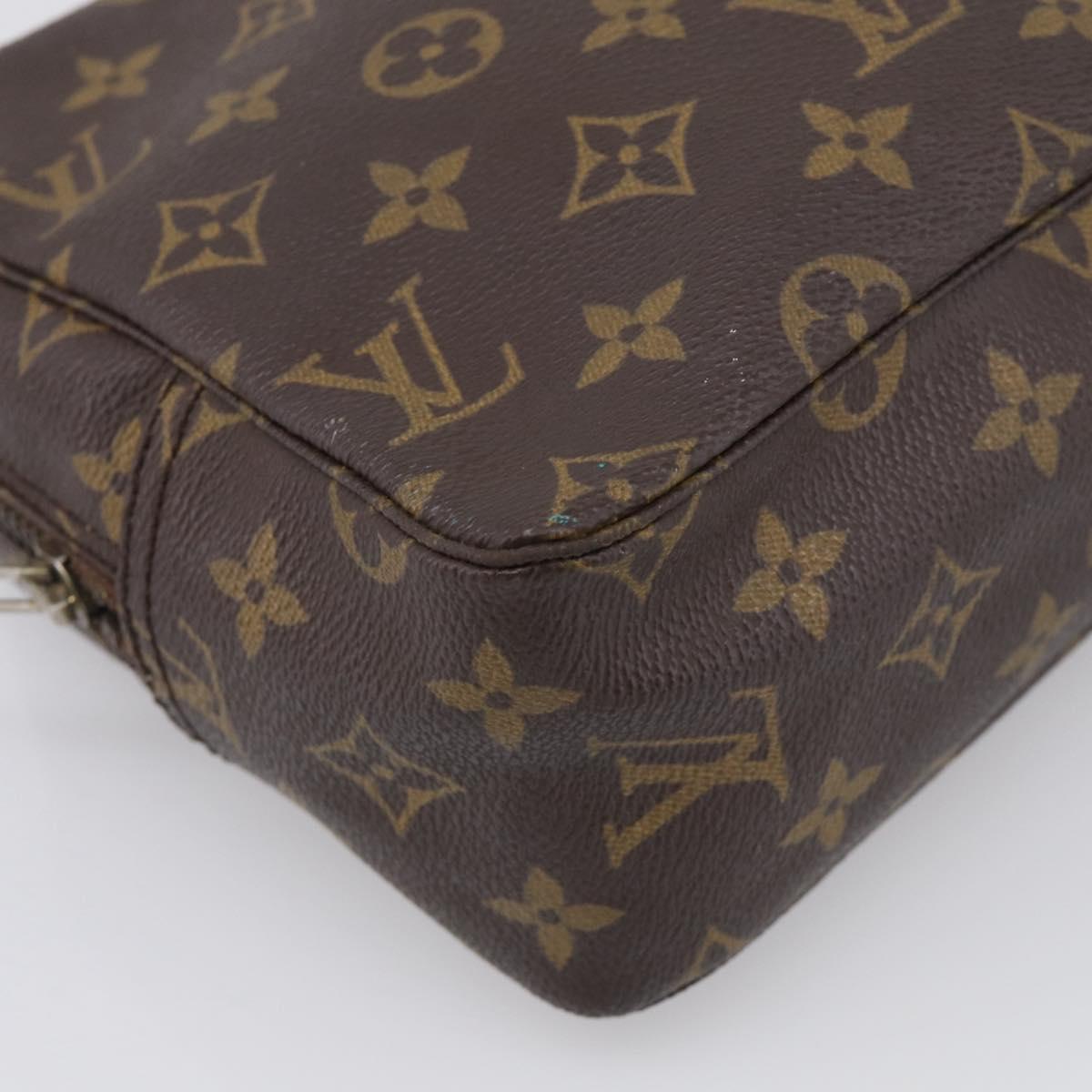 LOUIS VUITTON Monogram Trousse Toilette 28 Clutch Bag M47522 LV Auth 211224