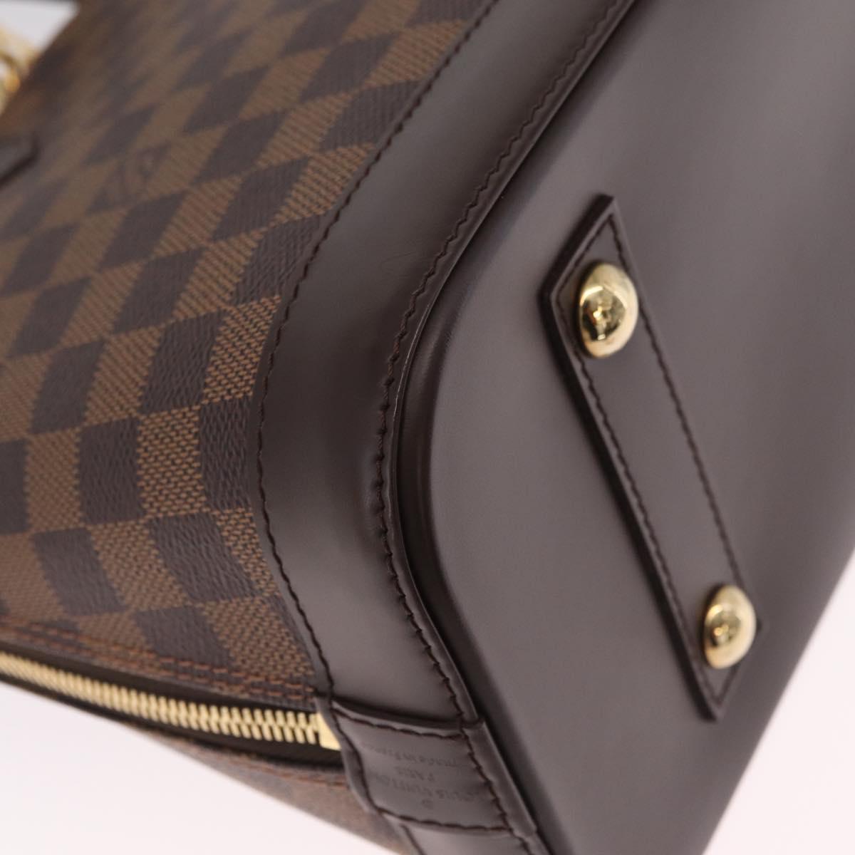 LOUIS VUITTON Damier Ebene Alma PM Hand Bag N53151 LV Auth 211233SAM