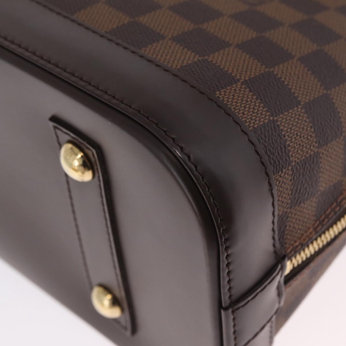LOUIS VUITTON Damier Ebene Alma PM Hand Bag N53151 LV Auth 211233SAM