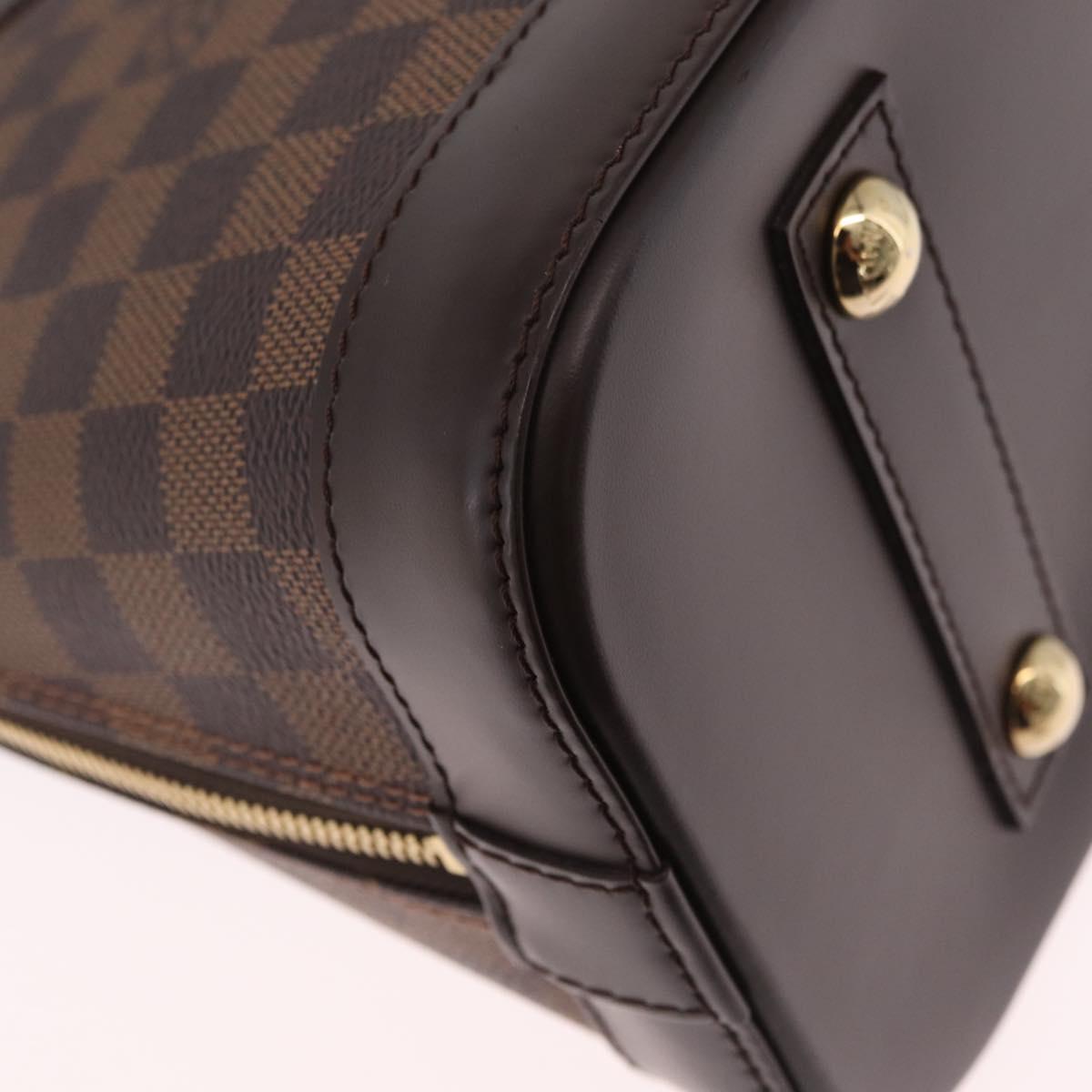 LOUIS VUITTON Damier Ebene Alma PM Hand Bag N53151 LV Auth 211233SAM