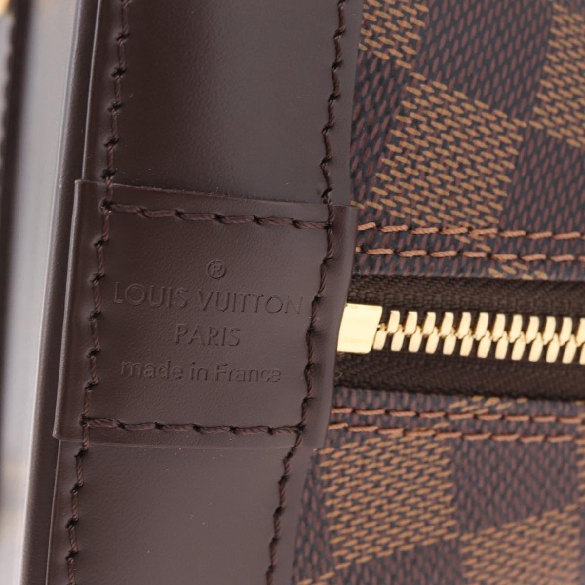 LOUIS VUITTON Damier Ebene Alma PM Hand Bag N53151 LV Auth 211233SAM