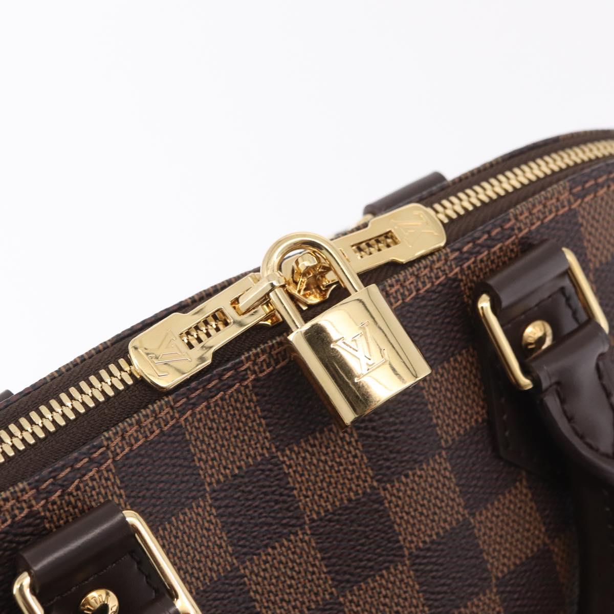 LOUIS VUITTON Damier Ebene Alma PM Hand Bag N53151 LV Auth 211233SAM