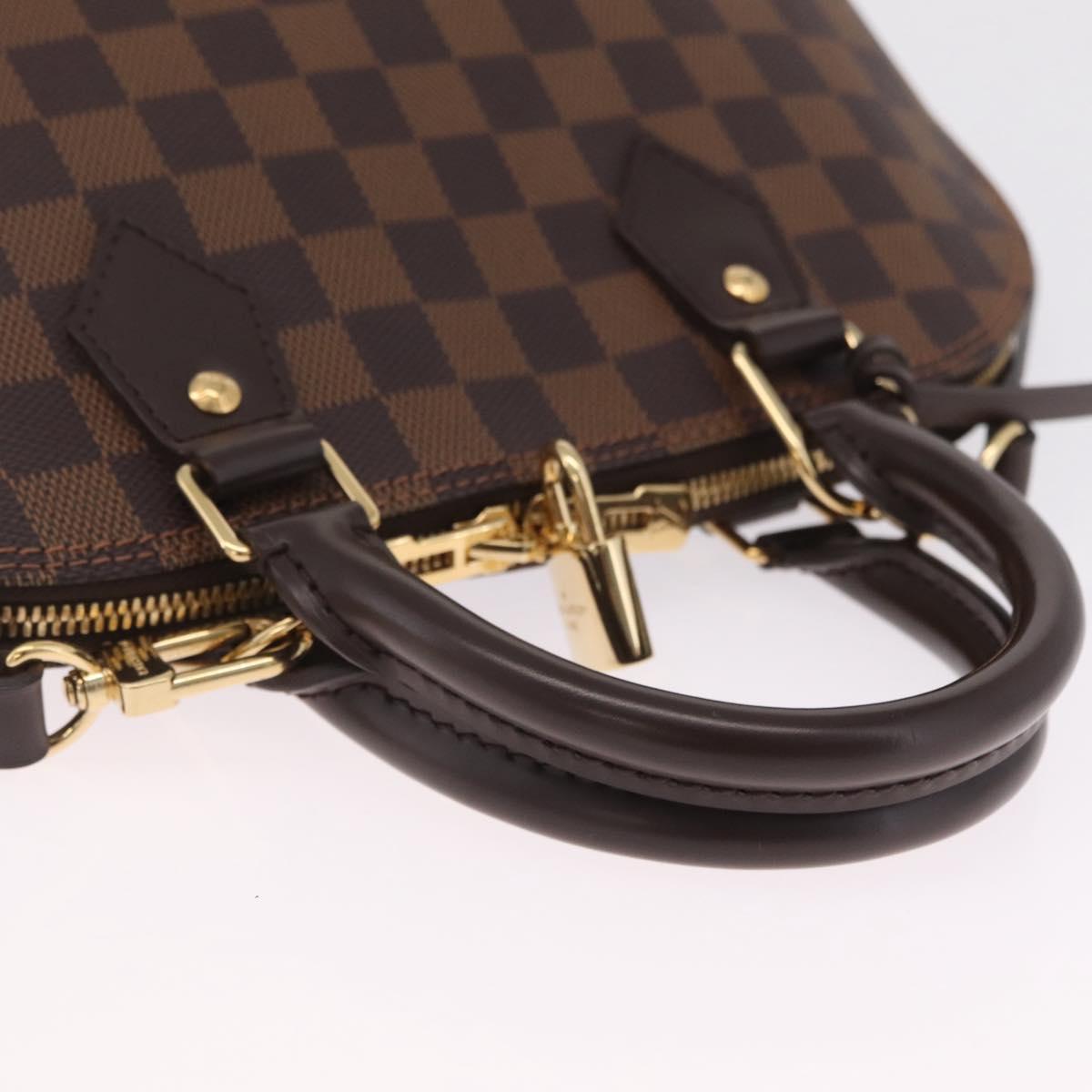 LOUIS VUITTON Damier Ebene Alma PM Hand Bag N53151 LV Auth 211233SAM