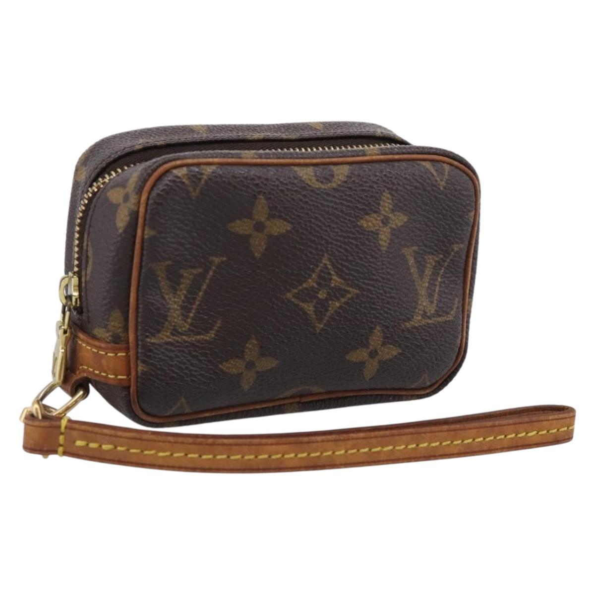 LOUIS VUITTON Monogram Trousse Wapity Pouch M58030 LV Auth 211237