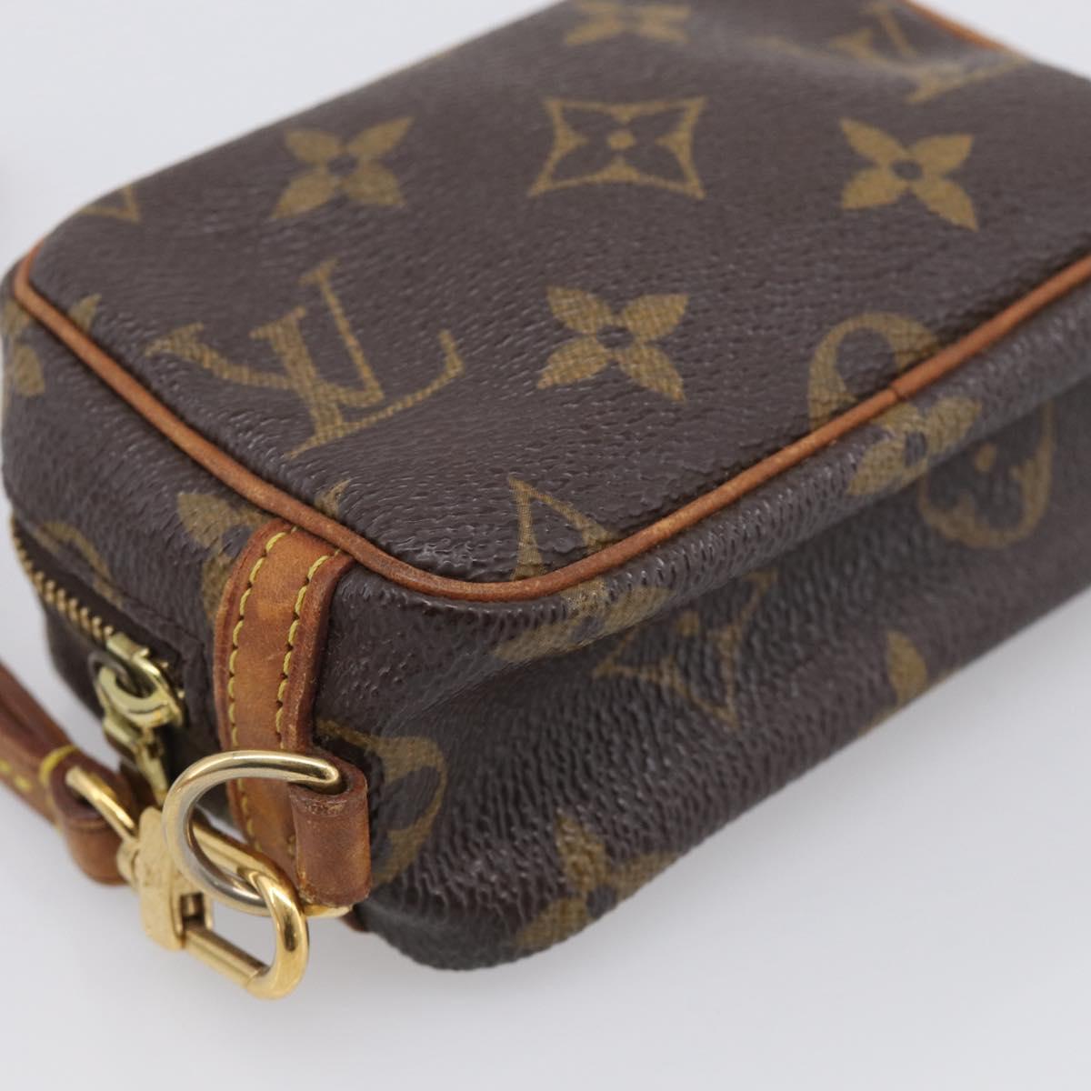 LOUIS VUITTON Monogram Trousse Wapity Pouch M58030 LV Auth 211237