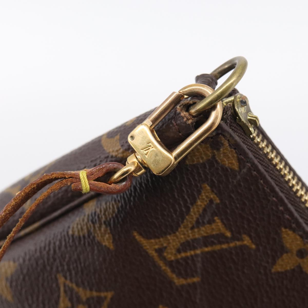 LOUIS VUITTON Monogram Pochette Accessoires Pouch M51980 LV Auth 211238