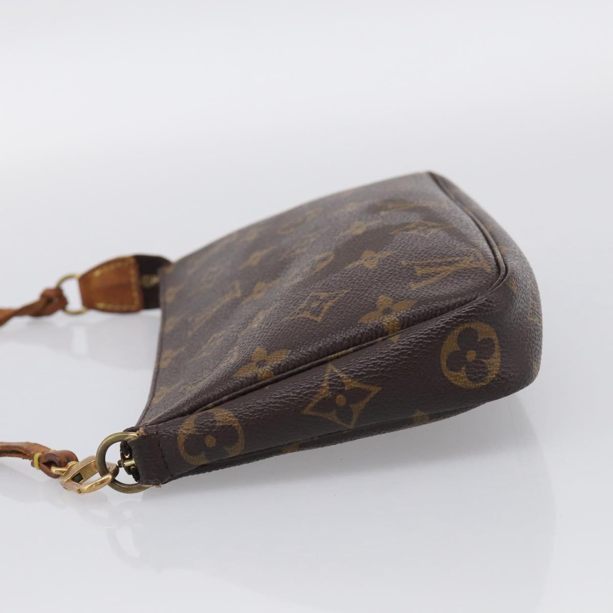 LOUIS VUITTON Monogram Pochette Accessoires Pouch M51980 LV Auth 211238