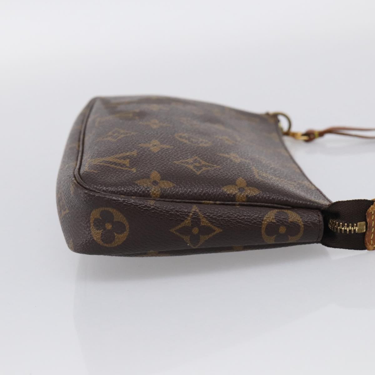 LOUIS VUITTON Monogram Pochette Accessoires Pouch M51980 LV Auth 211238