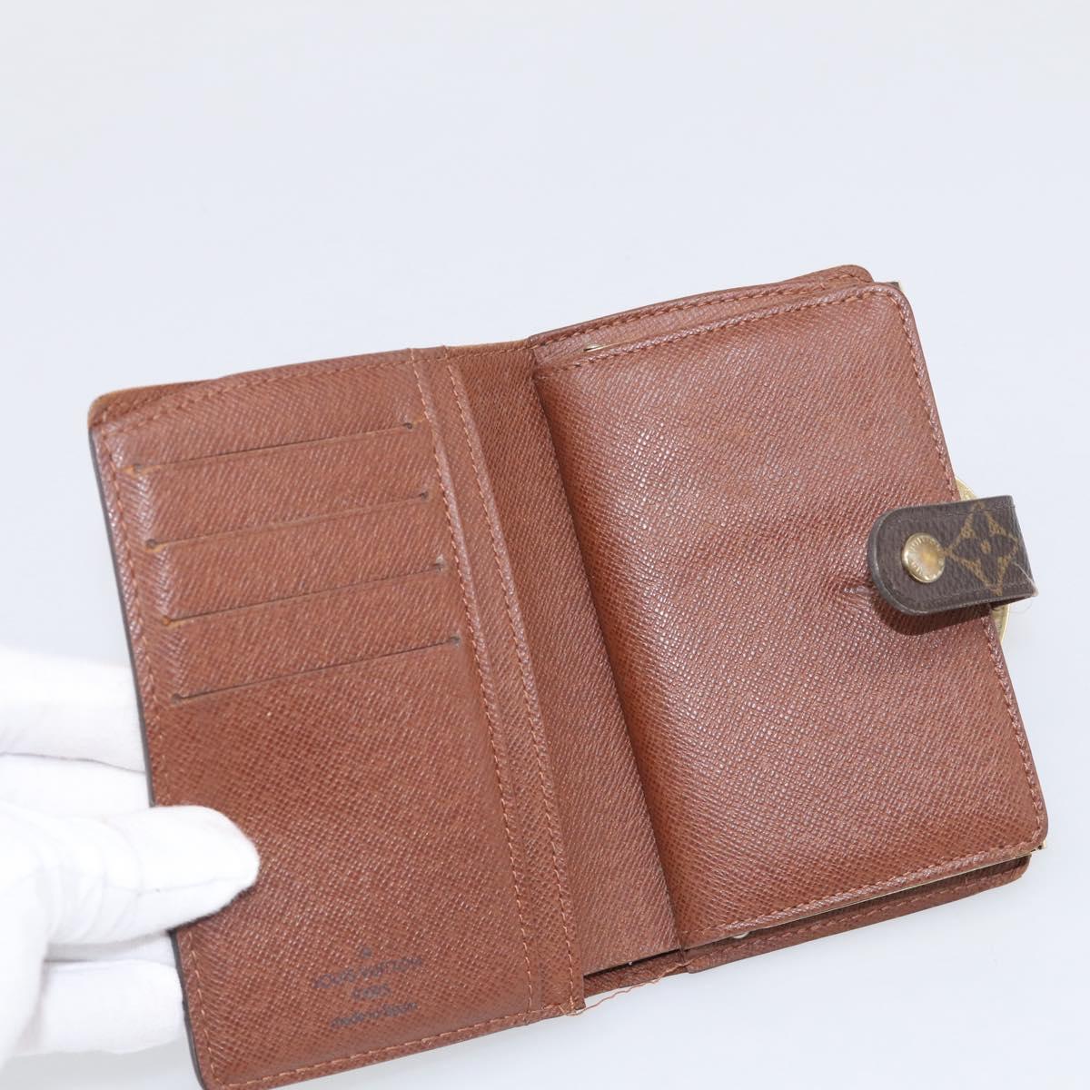 LOUIS VUITTON Monogram Portefeuille Viennois Bifold Wallet M61674 LV Auth 211243
