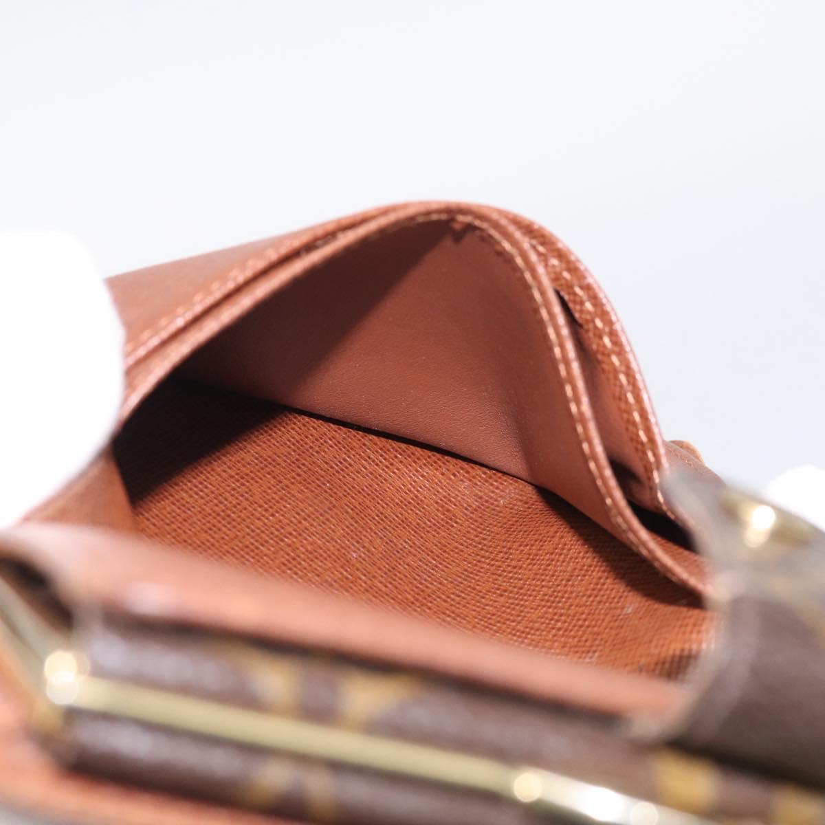 LOUIS VUITTON Monogram Portefeuille Viennois Bifold Wallet M61674 LV Auth 211243