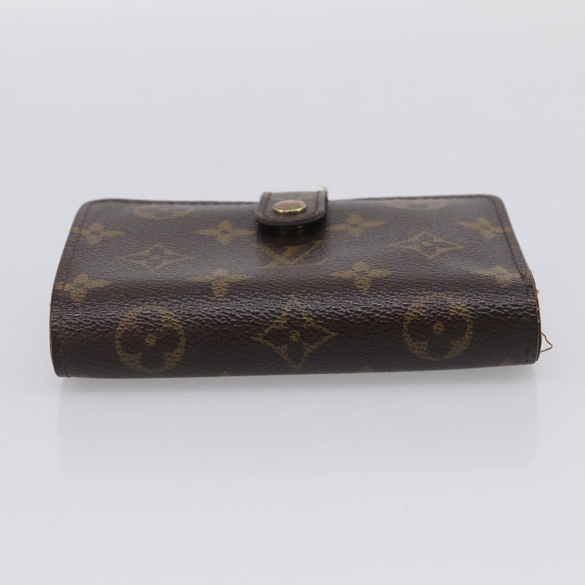LOUIS VUITTON Monogram Portefeuille Viennois Bifold Wallet M61674 LV Auth 211243