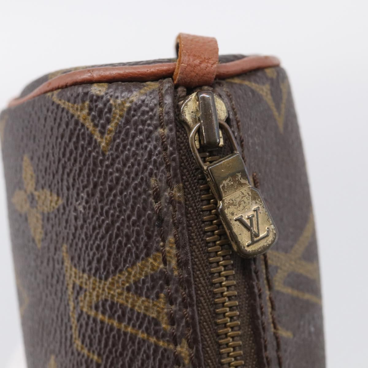 LOUIS VUITTON Monogram Papillon Pouch LV Auth 211247