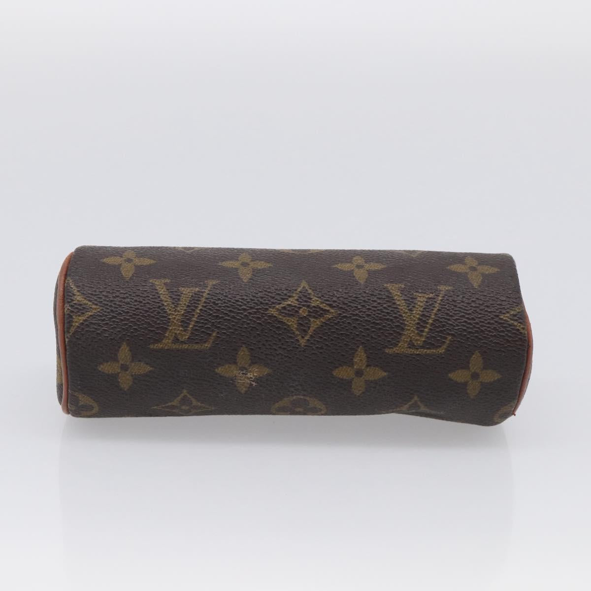 LOUIS VUITTON Monogram Papillon Pouch LV Auth 211247