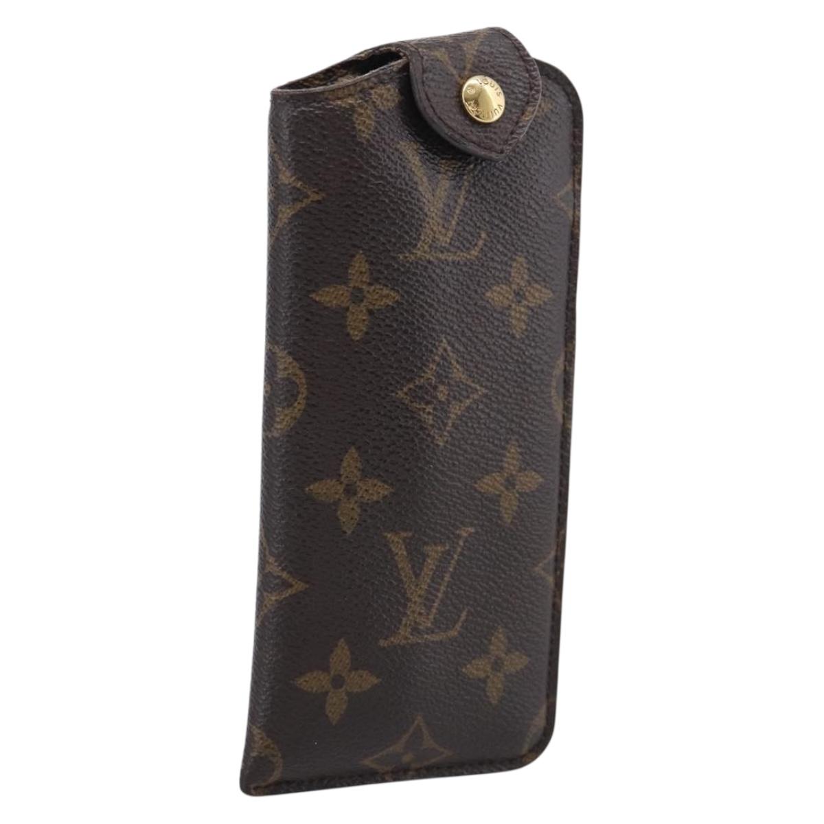 LOUIS VUITTON Monogram Etui A Lunettes PM Glasses Case M66545 LV Auth 211251