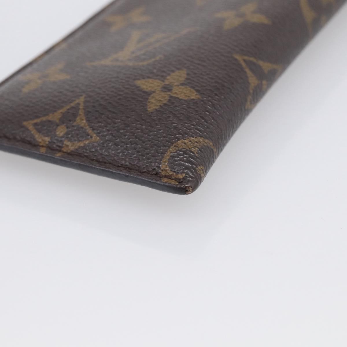 LOUIS VUITTON Monogram Etui A Lunettes PM Glasses Case M66545 LV Auth 211251