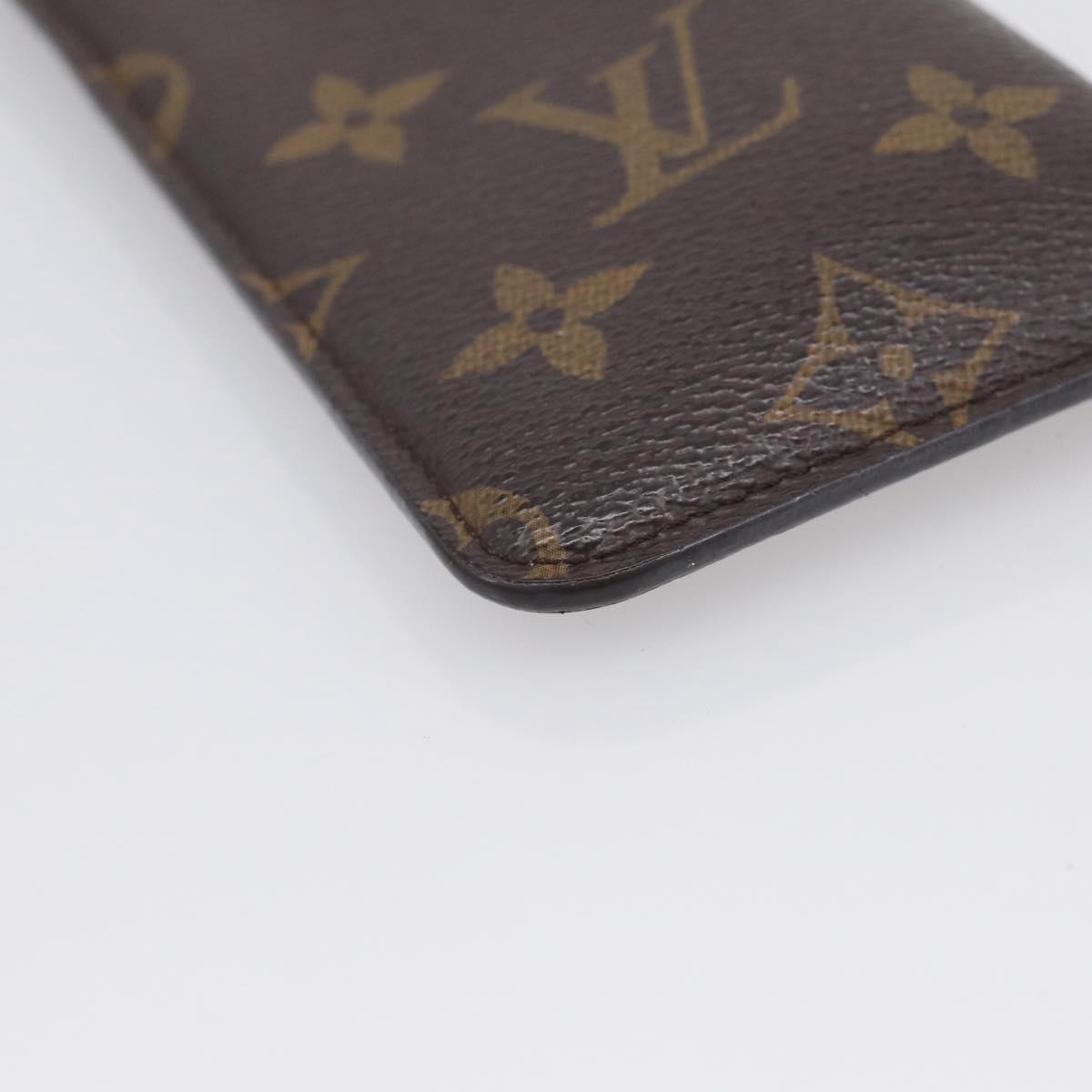 LOUIS VUITTON Monogram Etui A Lunettes PM Glasses Case M66545 LV Auth 211251