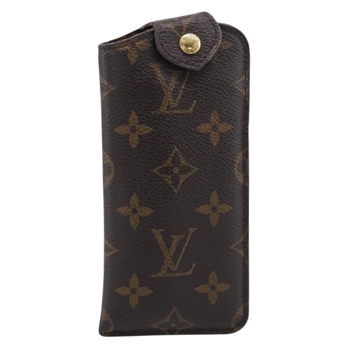 LOUIS VUITTON Monogram Etui A Lunettes PM Glasses Case M66545 LV Auth 211251