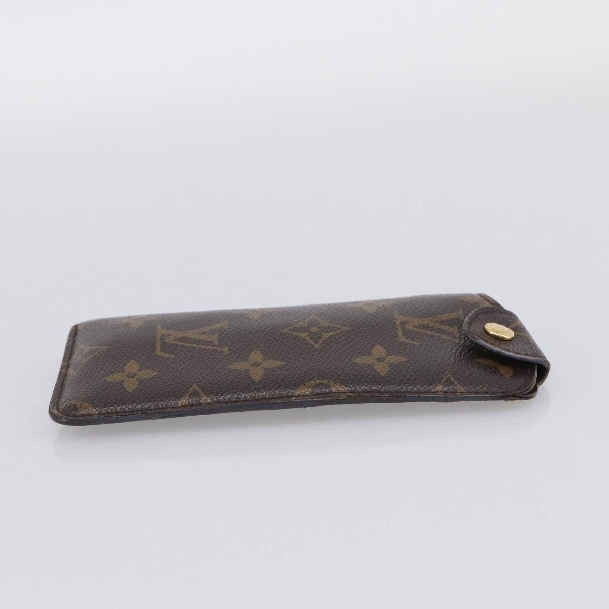 LOUIS VUITTON Monogram Etui A Lunettes PM Glasses Case M66545 LV Auth 211251