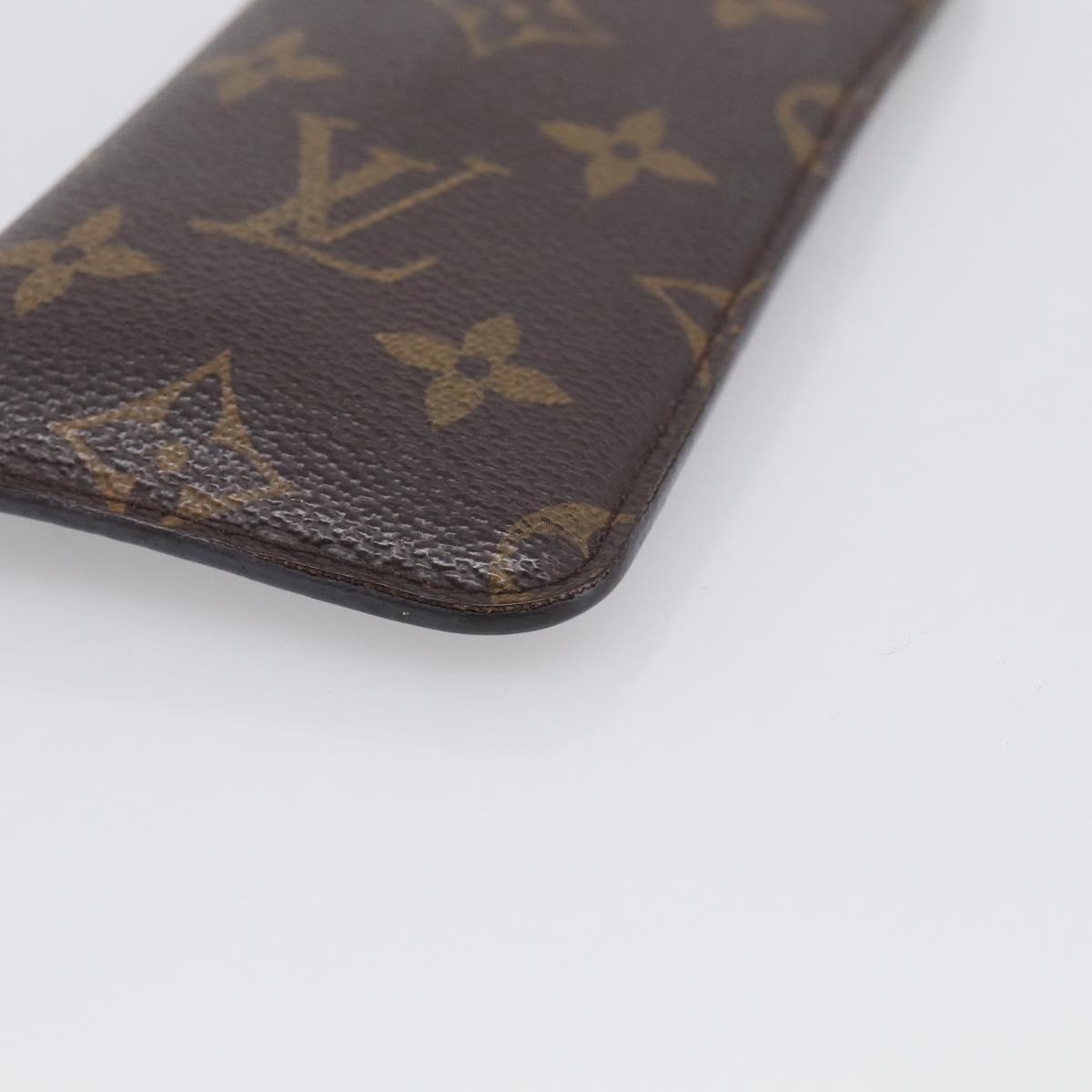 LOUIS VUITTON Monogram Etui A Lunettes PM Glasses Case M66545 LV Auth 211251